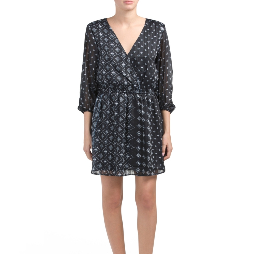 Juniors Printed Dress